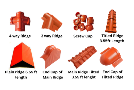 UPVC roofing sheet accessories